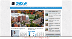 Desktop Screenshot of duhocmy.edu.vn