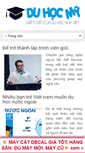 Mobile Screenshot of duhocmy.edu.vn